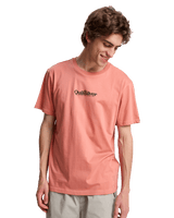 The Quiksilver Mens Fineline T-Shirt in Desert Sand
