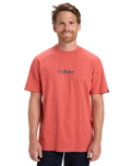 The Quiksilver Mens Fineline T-Shirt in Mustard