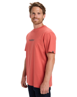 The Quiksilver Mens Fineline T-Shirt in Mustard