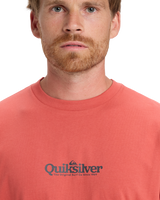 The Quiksilver Mens Fineline T-Shirt in Mustard