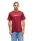 The Quiksilver Mens Fineline T-Shirt in Oxblood Red