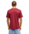 The Quiksilver Mens Fineline T-Shirt in Oxblood Red
