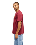 The Quiksilver Mens Fineline T-Shirt in Oxblood Red