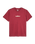 The Quiksilver Mens Fineline T-Shirt in Oxblood Red