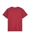 The Quiksilver Mens Fineline T-Shirt in Oxblood Red