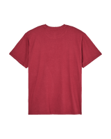 The Quiksilver Mens Fineline T-Shirt in Oxblood Red