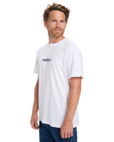 The Quiksilver Mens Fineline T-Shirt in White