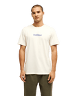 The Quiksilver Mens Fineline T-Shirt in Bone White