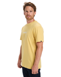 The Quiksilver Mens Fineline T-Shirt in Rattan