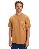 The Quiksilver Mens Light Waves T-Shirt in Almond