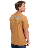 The Quiksilver Mens Light Waves T-Shirt in Almond