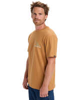 The Quiksilver Mens Light Waves T-Shirt in Almond