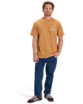 The Quiksilver Mens Light Waves T-Shirt in Almond