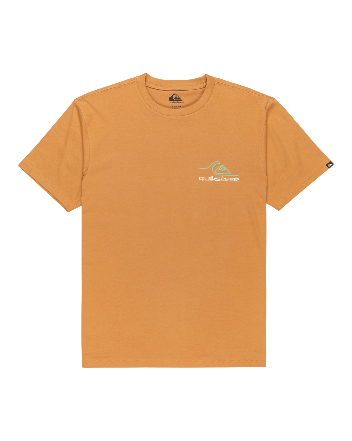 The Quiksilver Mens Light Waves T-Shirt in Almond