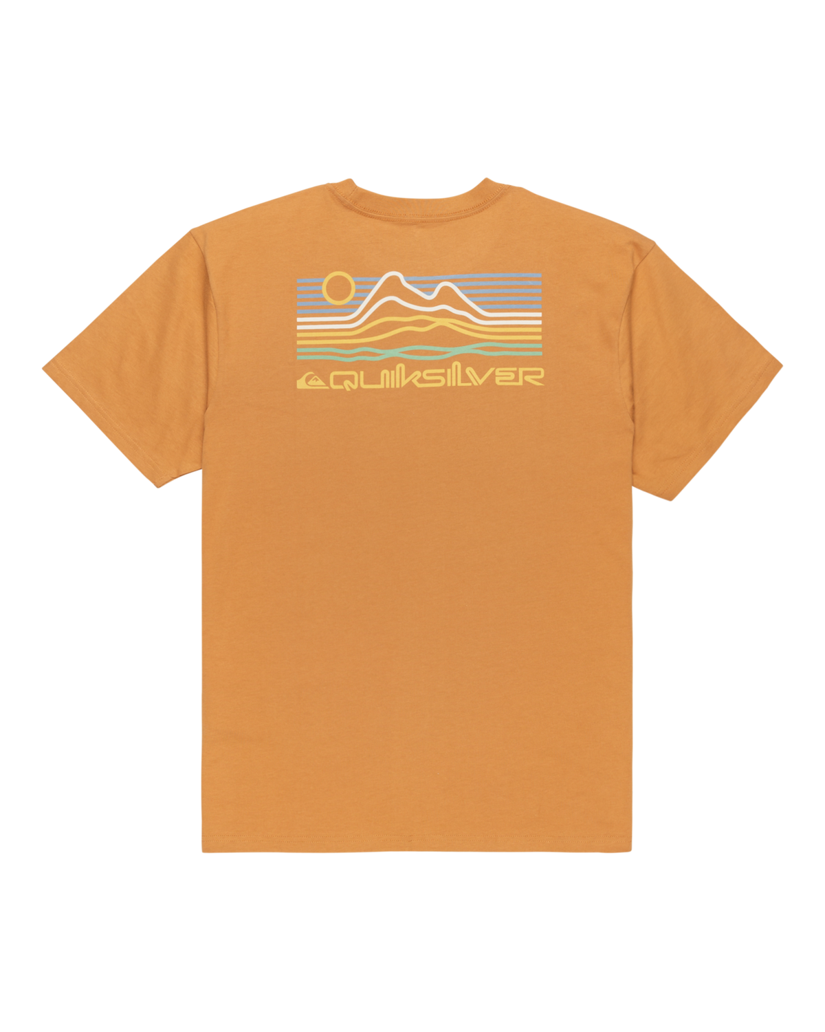 The Quiksilver Mens Light Waves T-Shirt in Almond
