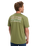 The Quiksilver Mens Light Waves T-Shirt in Loden Green