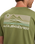 The Quiksilver Mens Light Waves T-Shirt in Loden Green