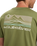 The Quiksilver Mens Light Waves T-Shirt in Loden Green