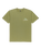 The Quiksilver Mens Light Waves T-Shirt in Loden Green