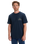The Quiksilver Mens Light Waves T-Shirt in Dark Navy