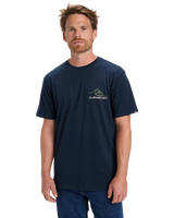 The Quiksilver Mens Light Waves T-Shirt in Dark Navy