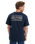 The Quiksilver Mens Light Waves T-Shirt in Dark Navy