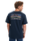 The Quiksilver Mens Light Waves T-Shirt in Dark Navy