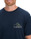 The Quiksilver Mens Light Waves T-Shirt in Dark Navy