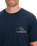 The Quiksilver Mens Light Waves T-Shirt in Dark Navy