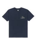 The Quiksilver Mens Light Waves T-Shirt in Dark Navy