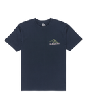 The Quiksilver Mens Light Waves T-Shirt in Dark Navy