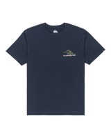 The Quiksilver Mens Light Waves T-Shirt in Dark Navy