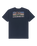 The Quiksilver Mens Light Waves T-Shirt in Dark Navy
