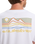 The Quiksilver Mens Light Waves T-Shirt in White