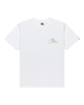 The Quiksilver Mens Light Waves T-Shirt in White