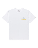 The Quiksilver Mens Light Waves T-Shirt in White