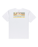 The Quiksilver Mens Light Waves T-Shirt in White