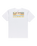 The Quiksilver Mens Light Waves T-Shirt in White