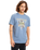 The Quiksilver Mens Core Skull T-Shirt in China Blue
