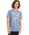 The Quiksilver Mens Core Skull T-Shirt in China Blue