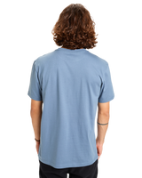 The Quiksilver Mens Core Skull T-Shirt in China Blue