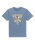 The Quiksilver Mens Core Skull T-Shirt in China Blue
