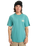 The Quiksilver Mens Gotam Foam T-Shirt in Deep Sea