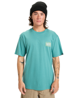 The Quiksilver Mens Gotam Foam T-Shirt in Deep Sea