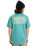 The Quiksilver Mens Gotam Foam T-Shirt in Deep Sea