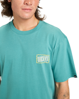 The Quiksilver Mens Gotam Foam T-Shirt in Deep Sea