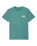 The Quiksilver Mens Gotam Foam T-Shirt in Deep Sea