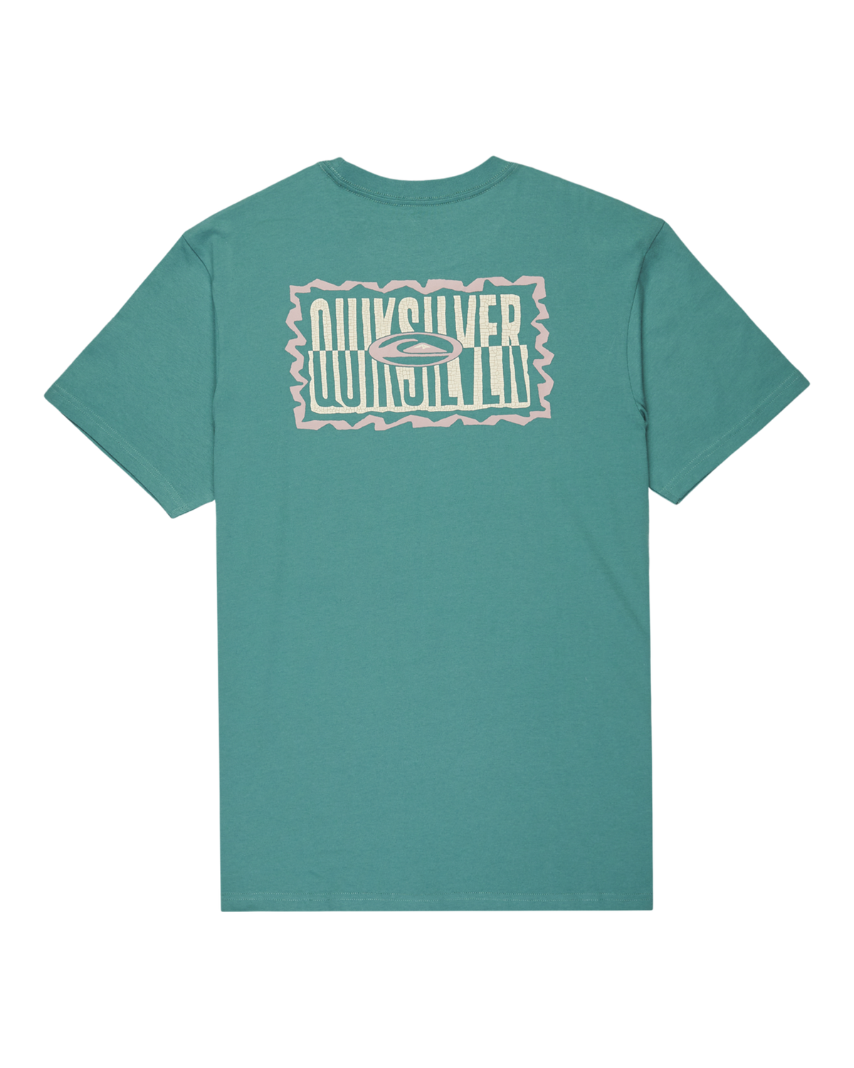 The Quiksilver Mens Gotam Foam T-Shirt in Deep Sea