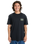 The Quiksilver Mens Gotam Foam T-Shirt in Black