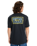The Quiksilver Mens Gotam Foam T-Shirt in Black